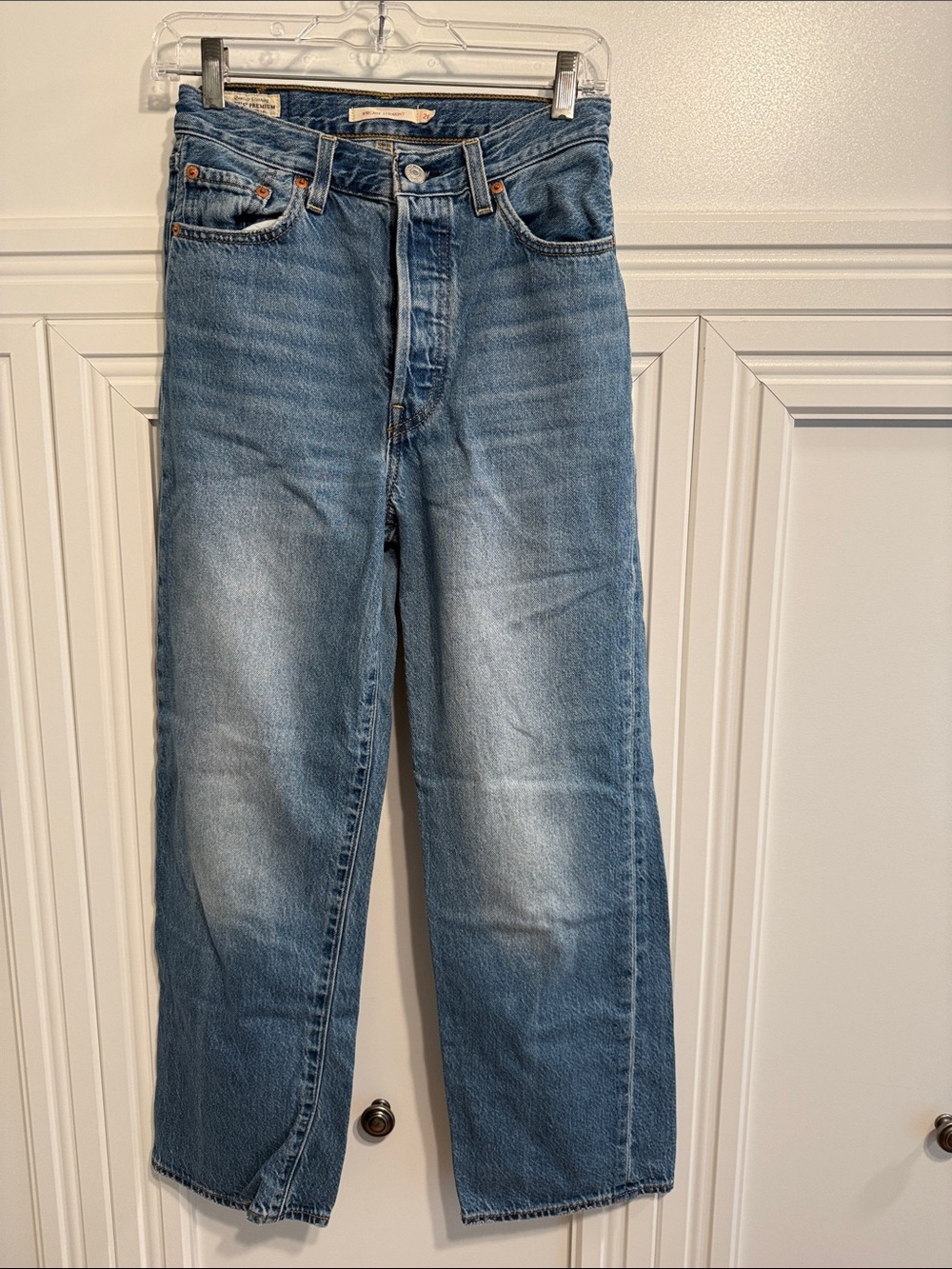 Levi's Light Blue Straight Leg Women's Jeans